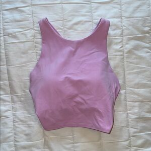 Athleta Lavender Crop Top